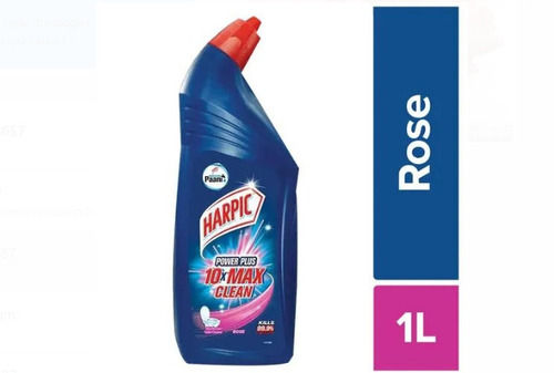 1 Liter Kills 99.9 Percent Germs Harpic Rose Fragrant Toilet Cleaner