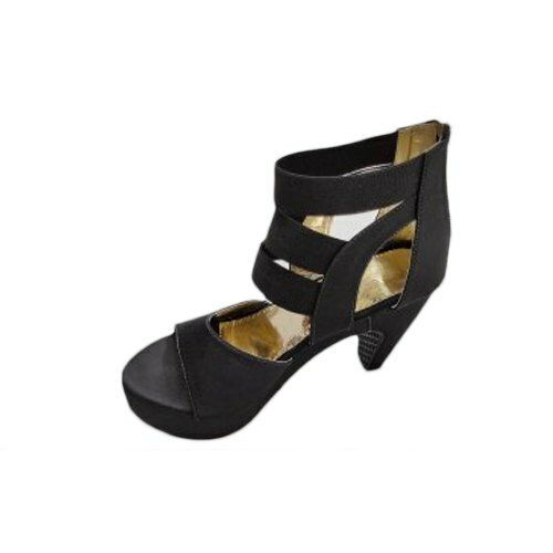 3 Inch Heel Height Made In India Slip On Pvc Ladies Fashion Block Heel Sandal