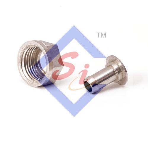 Brass Collar Nut In Round Shape And Polished Finishing, Corrosion Resistant