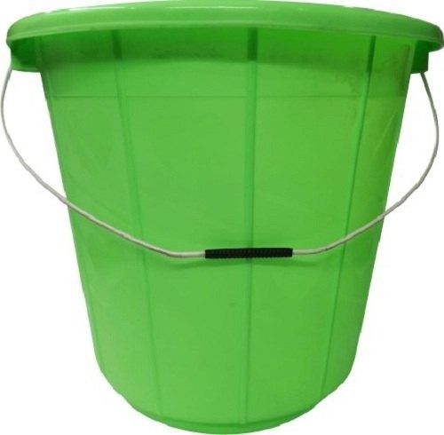 Blue 20 Liter Capacity Durable Unbreakable Round Plastic Bucket With Lid  And Handle at Best Price in Umbergaon
