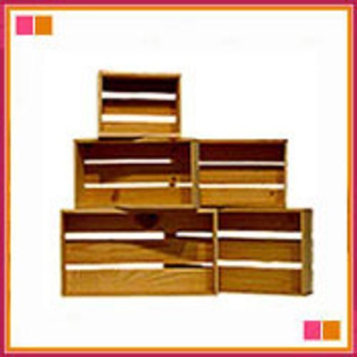 Brown Decorative Purposes Protect Designed Safeguard Edges Wooden Crates