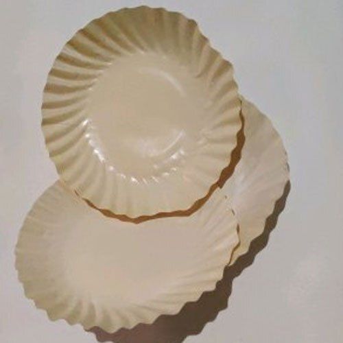 Heat And Cold Resistant Biodegradable Round Disposable Paper Plate