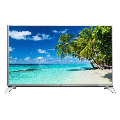 White Smart LED TV - 24 Inch, 1920x1080 Resolution | Durable Plastic, Slim Design, Energy Efficient, Wall Mounted