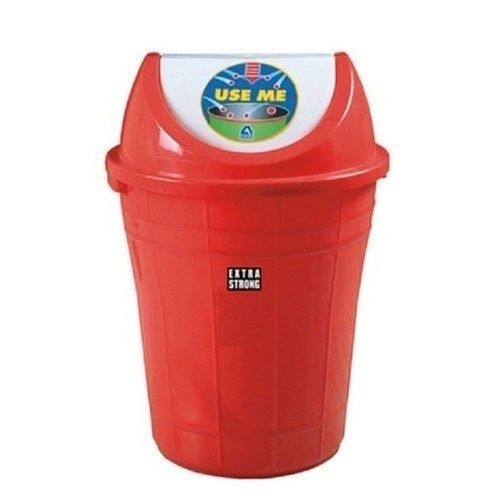 Multi Color 65 Liter Capacity 40 Cm Diameter Plastic Material Swing Dustbin