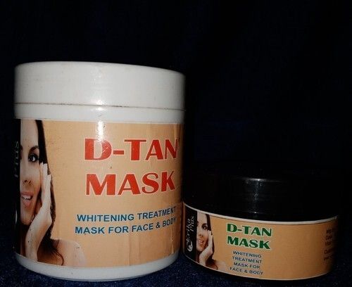 Pack Of 500 Ml D Tan Mask Whitening Treatment Face Cream 