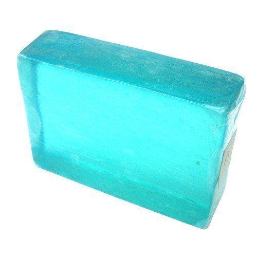 Sky Blue Rectangular Shape Skin Friendly And Glowing Parabens Beauty Soap