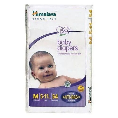 Ultra Absorbent Leakage Proof Disposable Cotton Himalaya Baby Diaper With Anti Rash Shield