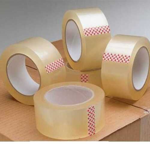 White Bopp Cello Tape For Bag Sealing And Carton Sealing, Plain Transparent