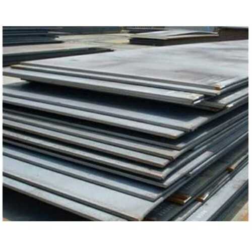 Golden 10 Mm Hot Rolled Mild Steel Plate For Construction Usage, Rectangular Shape