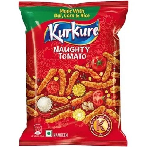 100 Gram Crispy And Crunchy Healthy Naughty Tomato Flavour Kurkure Namkeen