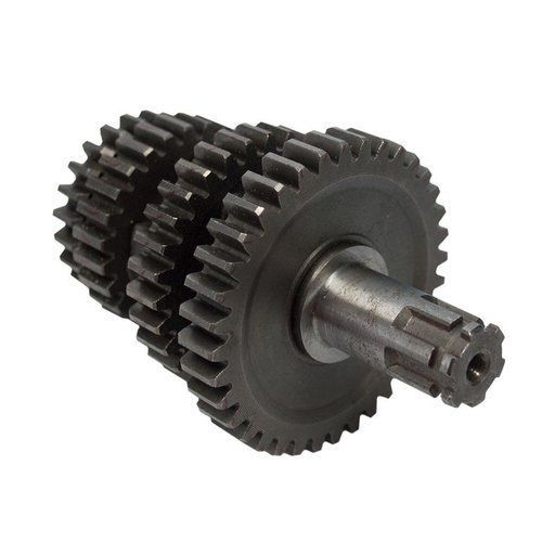 Black Aluminum Material Made Polished Finish Two Wheeler Transmission Gear Module System