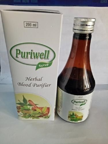 Puriwell Ayurvedic Herbal Blood Purifier Syrup, Packaging Size: 200 Ml, Grade Standard: Medicine Grade