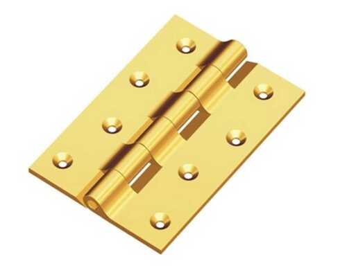 Brass Butt Hinges, Fine Finished And Rust Proof, 10-20 Mm Thickness