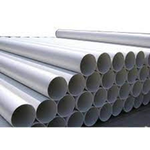 Construction Long Lasting Use And Cost Effective White PVC Water Pipes - Durable Heavy Duty Seamless Design , Round Shape for Reliable Water Flow
