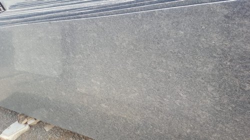 High Compressive Strength Polished Steel Grey Granite Slabs - 25 mm Size, 17-18 mm Thickness, Durable & Stain Resistant