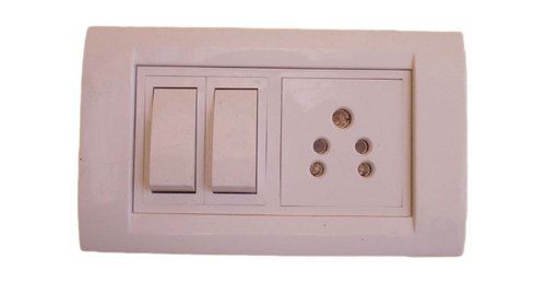 Inexpensive And Rectangular Plastic Electric Modular Switch Boards Application: Home