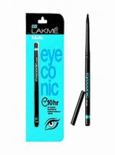 Lakme Eyeconic Kajal, Smudge-Resistant And Twist-Up Design For Deep Strokes