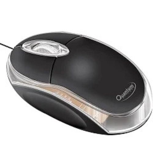 Light Weighted Quantam Wired Usb 2.0 Interface Optical Mouse Length: 200 Millimeter (Mm)