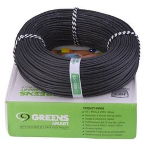 Long Lasting Black Pvc Copper Electrical Wire Frequency (Mhz): 20-30 Hertz (Hz)