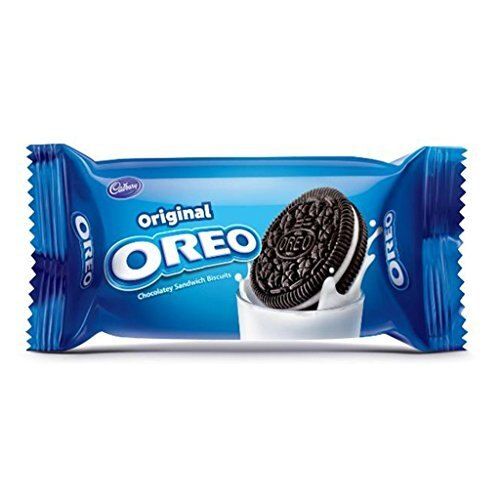 Pack Of 50 Gram Round Crispy And Crunchy Oreo Chocolate Cream Biscuits