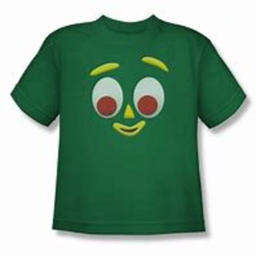 Short Sleeve And Round Neckline Plain Stylish And Comfortable Green Printed T-shirt For Kids