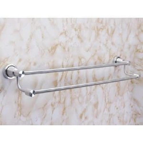 Silver Stainless Steel Towel Rod