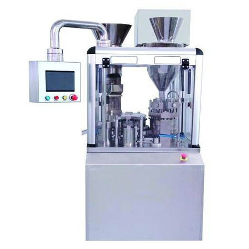 Silver Stainless Steel Automatic Capsule Filling Machine