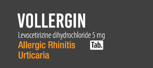Vollergin Levocetirizine Dihydrochloride 5 MG Anti-Allergic Tablet