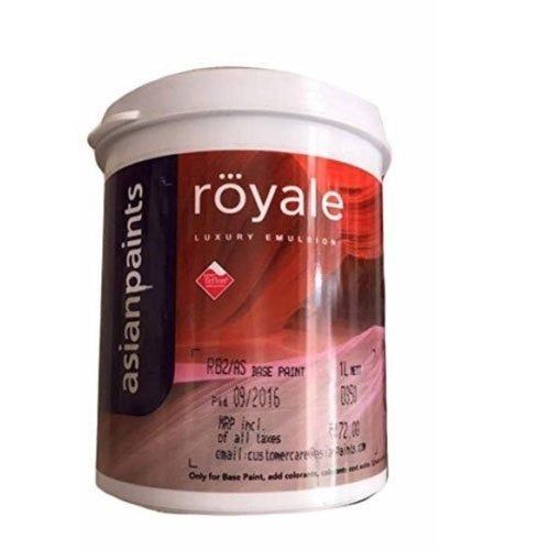 Weather Resistant Liquid High Glossy Asian Paints Royale Luxury Emulsion