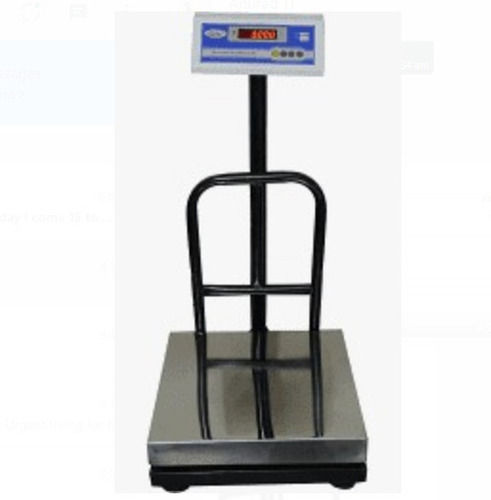 100 Kilograms Capacity Square Steel Electronic Weighing Machine