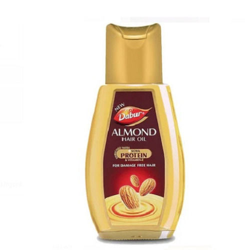 300 ML Dabur Almond Hair Oil With Soya Protein And Vitamin E For Damage Free Hair