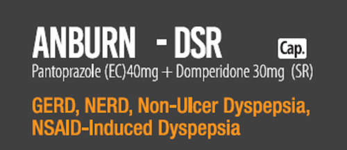 Anburn-DSR Pantoprazol (EC) 40 MG And Domperidone (SR) 30 MG Capsules