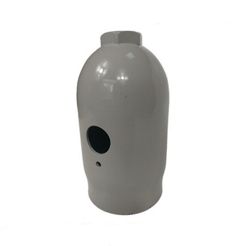 Corrosion Resistant Mild Steel Cylinder Caps - Mild Steel, New Condition, Gray Color | Widely Used For Industrial Applications, Protects Contents From Dust And Moisture