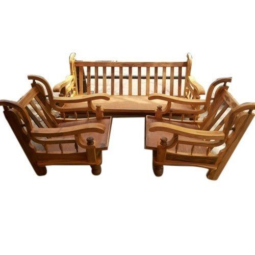 Easy To Clean Designer Wooden Sofa Set