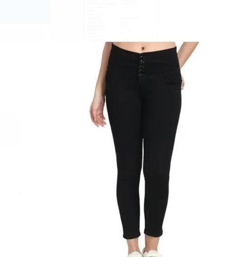 Ladies Slim Fit Casual Wear Plain Dyed Skinny Jean