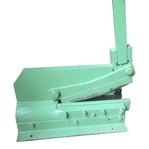 Paint Coated Industrial Manual Semi Automatic Mild Steel Sheet Cutting Machine