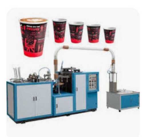 Paper Cup Making Machine, 3300-3500 Per Hour Production Capacity, 3.5 Hp