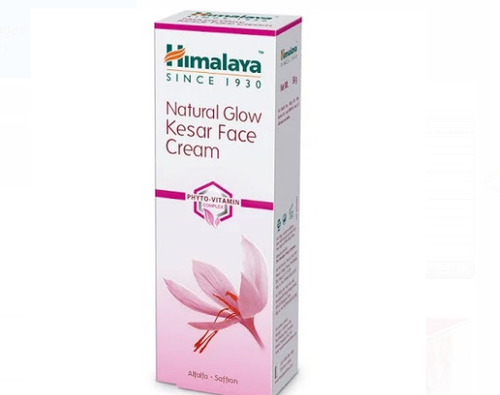 50 Grams Smooth Texture Natural Glow Kesar Face Cream Color Code: White