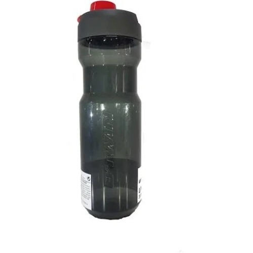 Yellow 750 Milliliter Storage Capacity Black Round Plastic Water Bottle