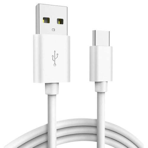  Pvc संगत और टिकाऊ सफेद Icher 3A टाइप C फास्ट USB चार्जिंग केबल 