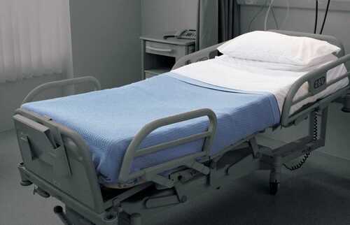 Electrical Hospital Bed For Hospitals Usage In Plastic Metal Body Material, Rectangular Shape