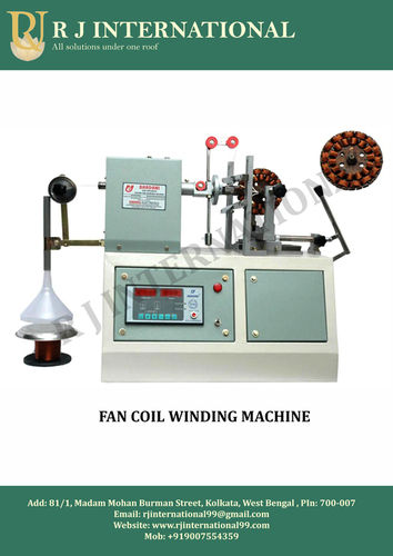 Fan Coil Winding Machine Dimension(L*W*H): 24*16*12 Inch (In)