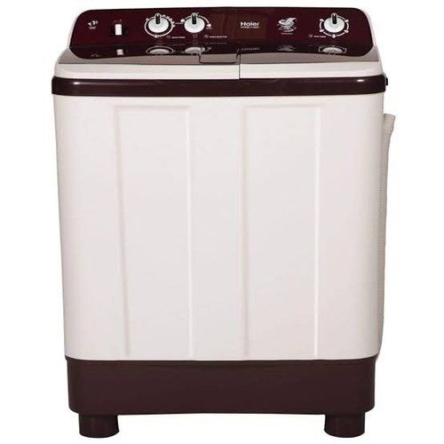 Haier 8.5 Kg Semi Automatic Top Loading Washing Machine (Htw85-186s, White)