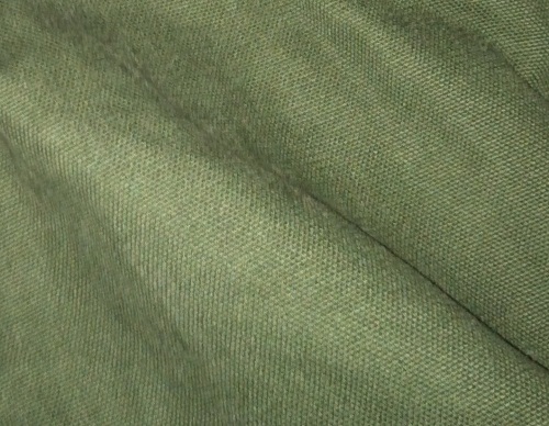 Modern Shrink Resistant Soft Light Weight Plain Green Cotton Fabric - 100% Cotton, 97x56 Inches, Density 60x60 g/m3, Smooth Texture, Suitable for All Seasons
