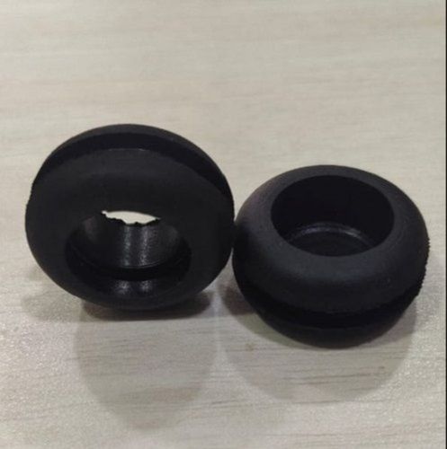 Natural Black Rubber Grommet For Drop Water Farming System, Size: 16 MM