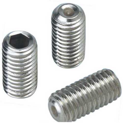 Stainless Steel Grub Screw, Easy To Fit And Light Weight, Round Shape