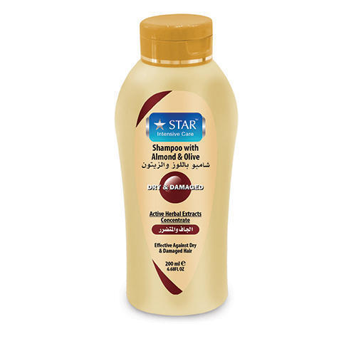 White Star Hair Shampoo With Almond And Olive