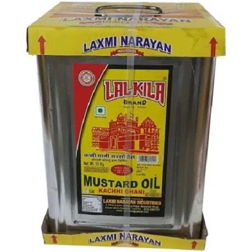 15 Kilogram Food Grade Pure And Natural Kachi Ghani Mustard Oil