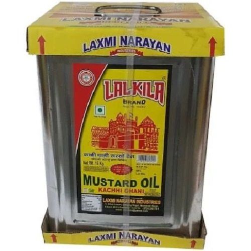 15 Kilogram Food Grade Pure And Natural Kachi Ghani Mustard Oil Application: Cooking