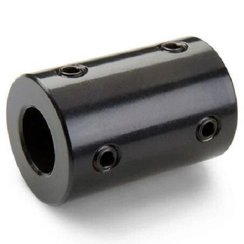 35 Mm Thick Rust Proof Round Black Aluminum Rigid Shaft Coupling 